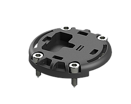Монтажна площадка BORIKA FASTen Mb218 чорна d 66 мм для замка Fs218 на алюмінієвих катерах човнах і каяках