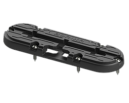 Монтажна площадка BORIKA FASTen TRk150 чорна 150 мм з Т-пазом для замків та аксесуарів на плавзасобах