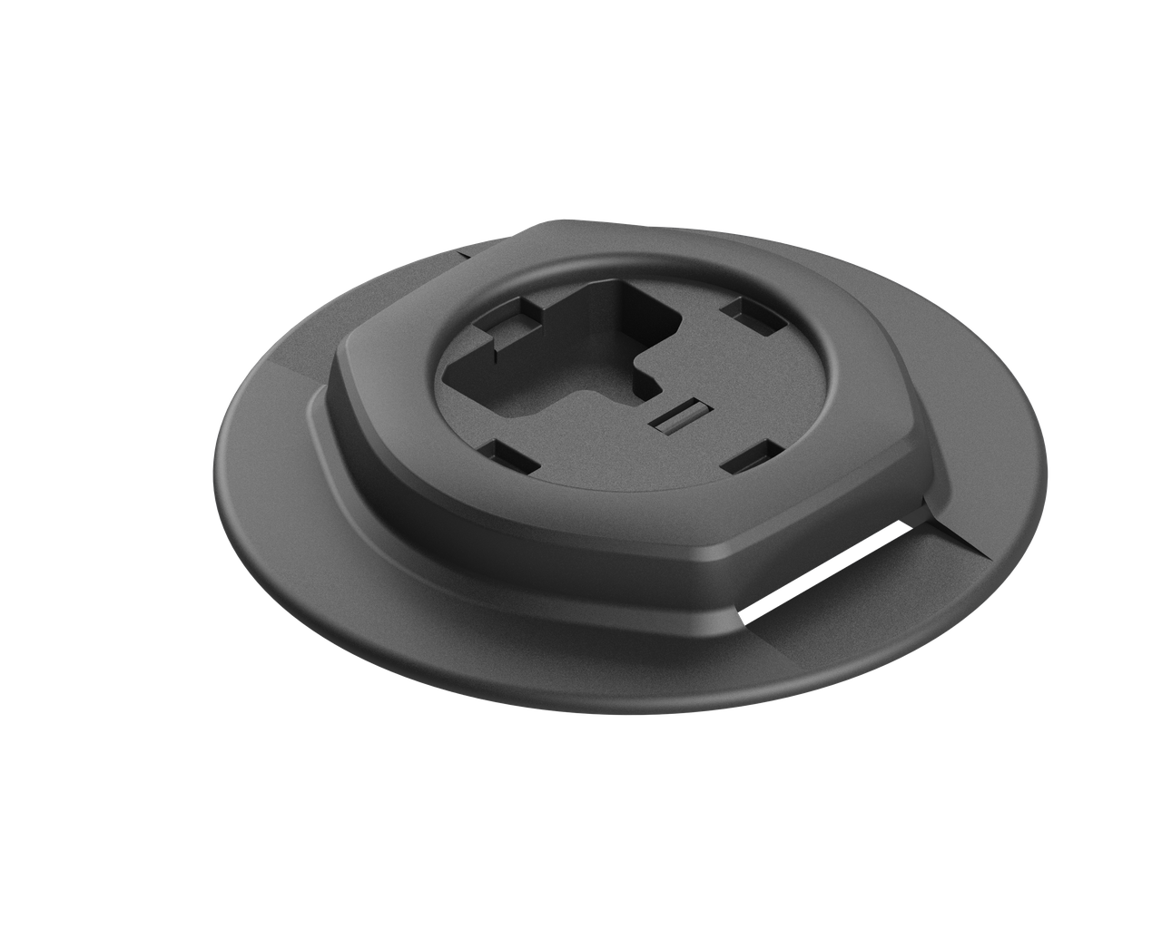 Монтажна площадка BORIKA FASTen Mp218 чорна для встановлення замків Fs218 на ПВХ човнах Ø 10 см для каяків і плотів, фото 1