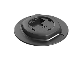 Монтажна площадка BORIKA FASTen Mp218 чорна для встановлення замків Fs218 на ПВХ човнах Ø 10 см для каяків і плотів