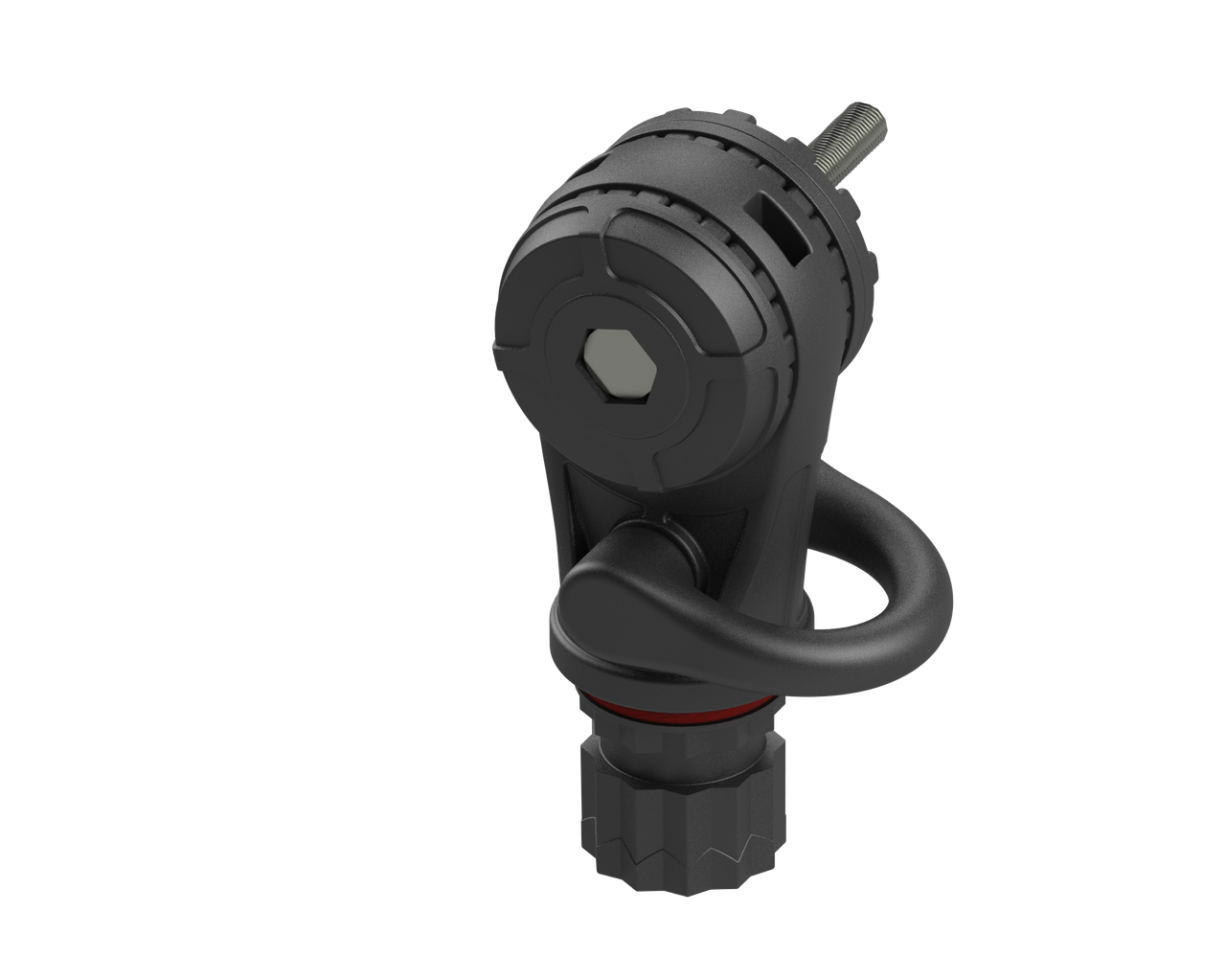 Армований адаптер BORIKA FASTen As222 з шліцами 27.7° та перехідними шайбами 7.5° для алюмінієвих катерів та надувних човнів, фото 1