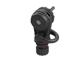 Армований адаптер BORIKA FASTen As222 з шліцами 27.7° та перехідними шайбами 7.5° для алюмінієвих катерів та надувних човнів