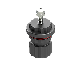 Адаптер BORIKA FASTen Af221 чорний для човнів та катерів кріплення з нержавіючої сталі тип FASTen сумісний з алюмінієвими та