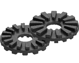 Комплект перехідних шайб BORIKA FASTen Da230 чорні 3 шт для аксесуарів Scotty та RAILBLAZA шліци 22.5°-27.7°