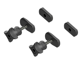 Комплект ручок BORIKA FASTen KN228 чорних 2 шт з Т-образними прижимами для катерів і каяків