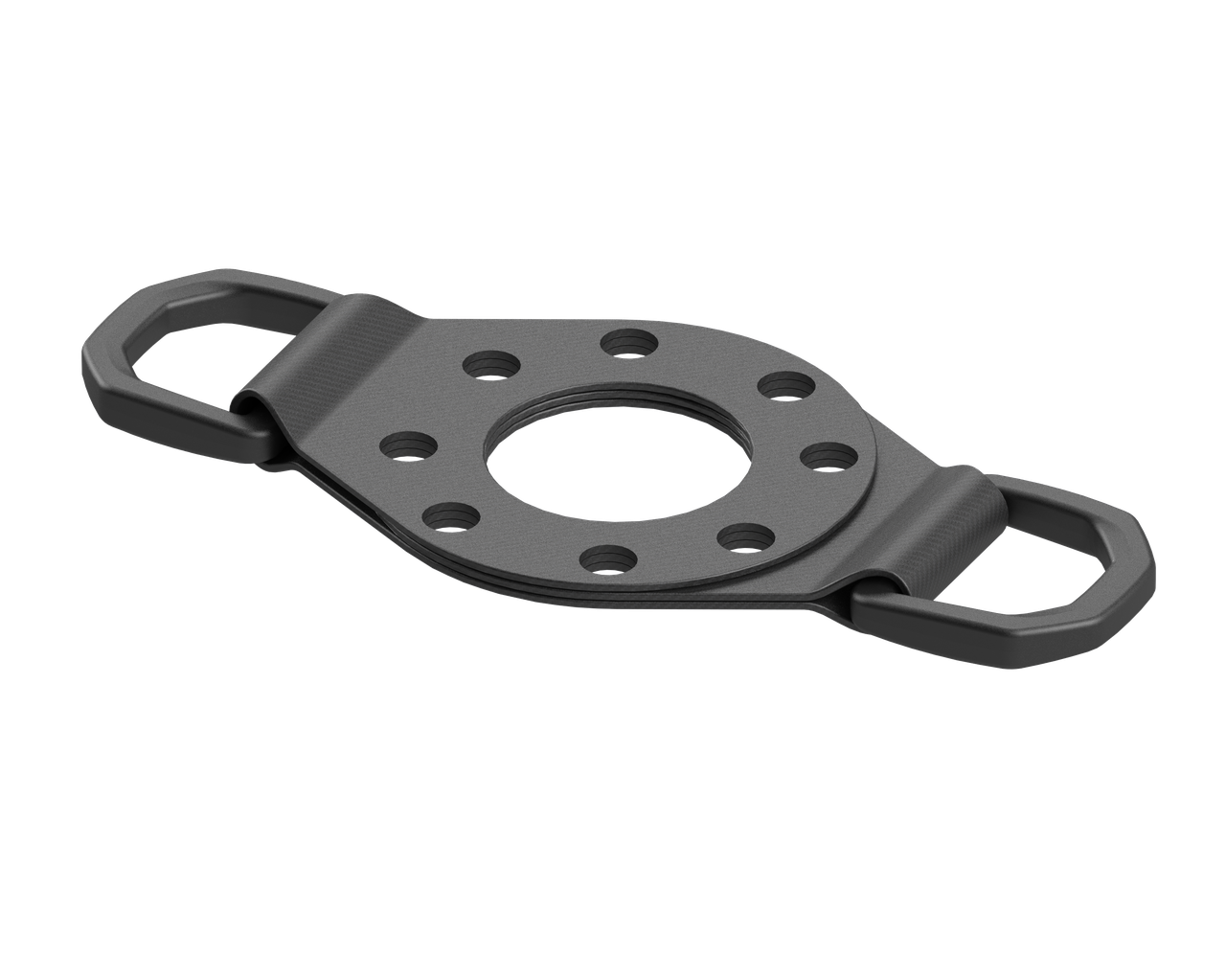 Двійне D-образне кільце BORIKA FASTen Pr203 чорне 25 мм для кріплення під замок Fs219 для човнів і катерів, фото 1