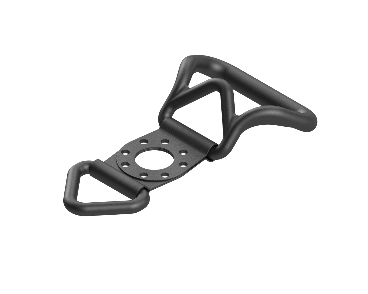 Ручка буксир BORIKA FASTen PHr204 чорна з буксирувальним кільцем для надувних човнів та катерів максимальне навантаження 110 кг, фото 1