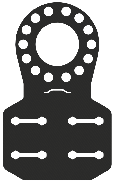 ПВХ кріплення BORIKA FASTen Pm219 чорне MOLLE для човнів та сумок з ПВХ тканини універсальне рішення для активного відпочинку, фото 1