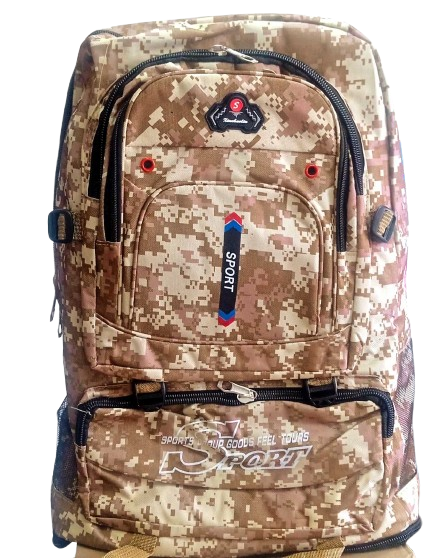 Міцний рюкзак чохол 80 літрів (піксельний рюкзак), рюкзак для кемпінгу, походів, під металошукач, фото 1