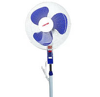 Вентилятор FS40-5 побутовий осевий з регулюванням висоти Синій