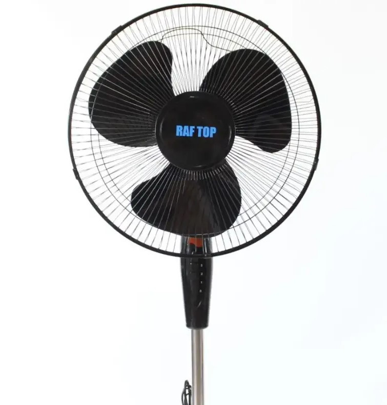 Вентилятор RAF TOP FS40-5 побутовий осевий з регулюванням висоти Чорний, фото 1