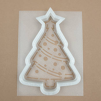 Набір вирубування з трафаретом Ялинка хвиляста 12.3 см