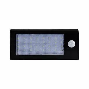 LED світильник вуличний Goldlux Box на сонячній батареї 5.5W 6400К IP44 з датчиком руху 307637, фото 2