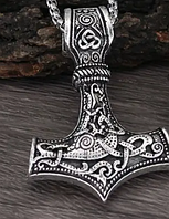 Ожерелье викингов с подвеской "Молот Тора"