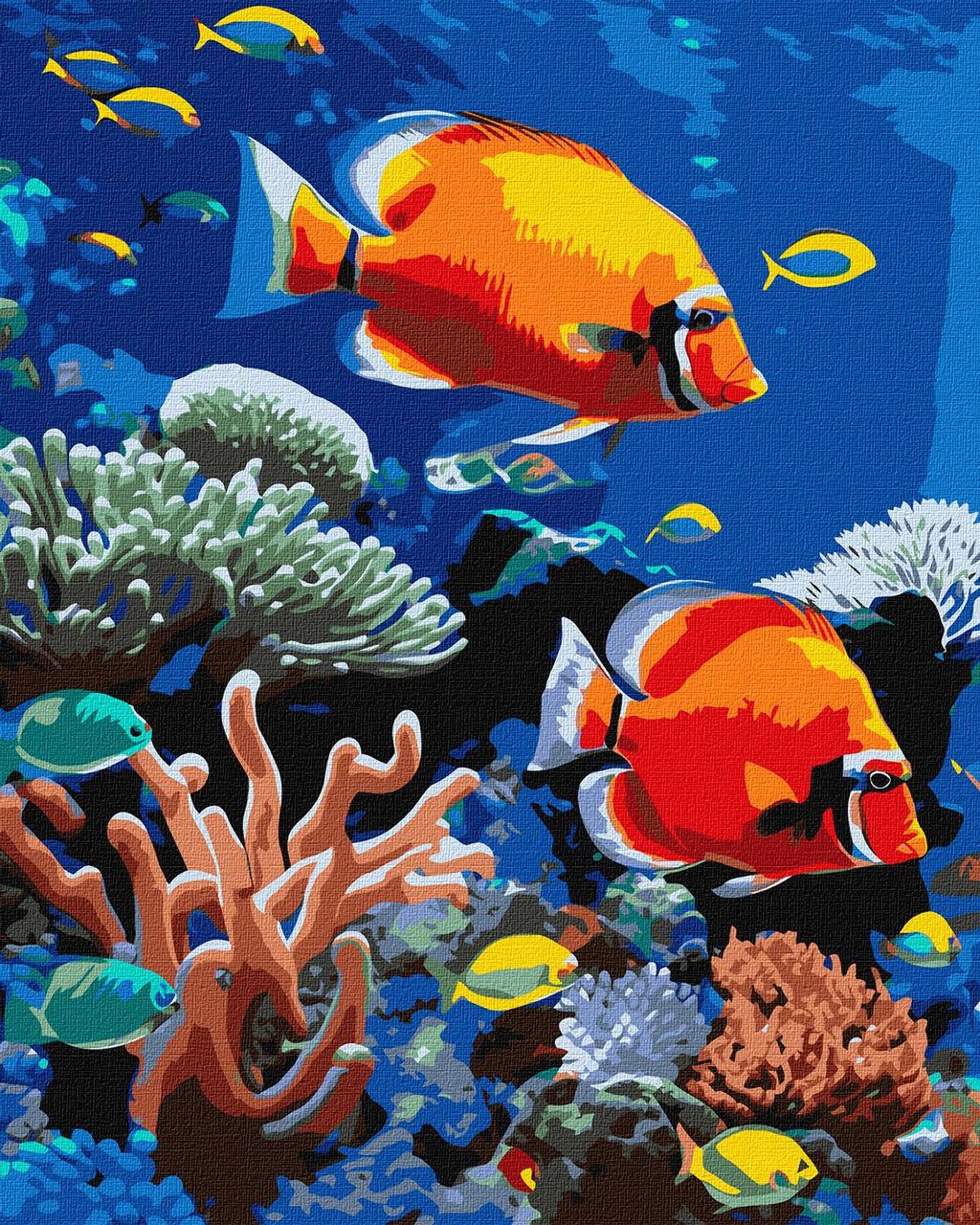 Картина за номерами Пейзаж. Підводний світ 40*50 см Ідейка KHO 6703, фото 1