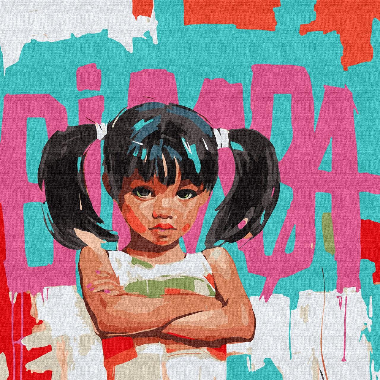 Картина за номерами Бімба 50*50 см Ідейка KHO 8551, фото 1