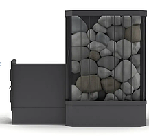 Лазнева каменка РЕБРО 20М3 З ВИНОСОМ, фото 4