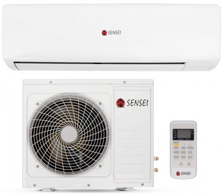 Кондиціонер SENSEI FTE-25TWP на 25 кв.м. АКЦІЯ лише 5 днів! Доставка безкоштовна - фото 1 - id-p2696015902
