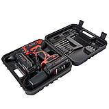 Шурупокрут Vitals AU 14/2KP (181684) + 2 АКБ і ЗП, фото 2