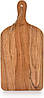 Обробна дошка Samhita з акації з ручкою, для кухні та сервірування, підноси для сиру, нарізки м'яса і ковбас, фото 3