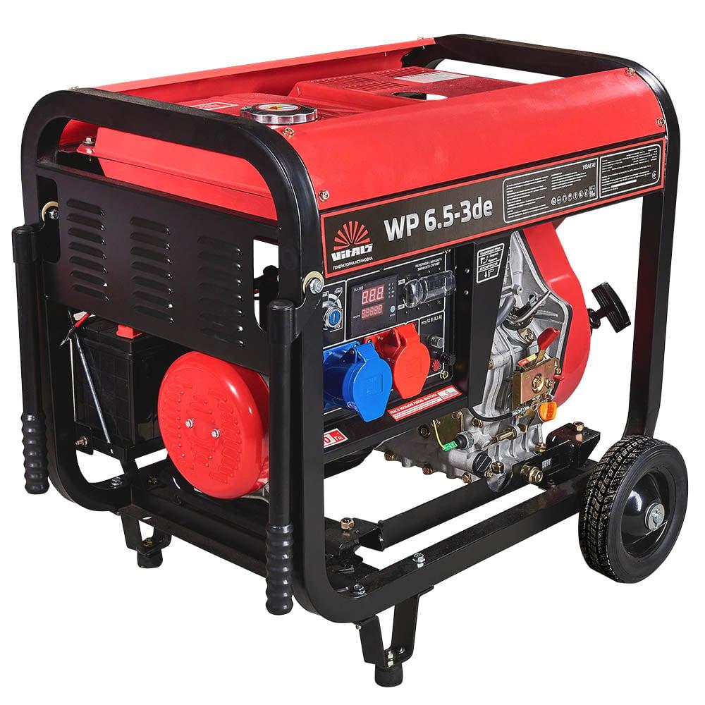 Генератор дизельний Vitals WP 6.5-3de, фото 1
