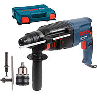 Перфоратор Bosch GBH 2-26 DRE (+додатковий патрон, під ключ)
