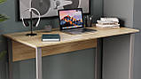 Комп'ютерний стіл Раян 75x100x60 сірий ДСП Сосна Кембра 16мм FRD-101595, фото 5