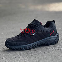 Кросівки чоловічі осінь весна чорні демісезон Кроссовки мужские осень весна черные демисезонные (Код: М3592тк)