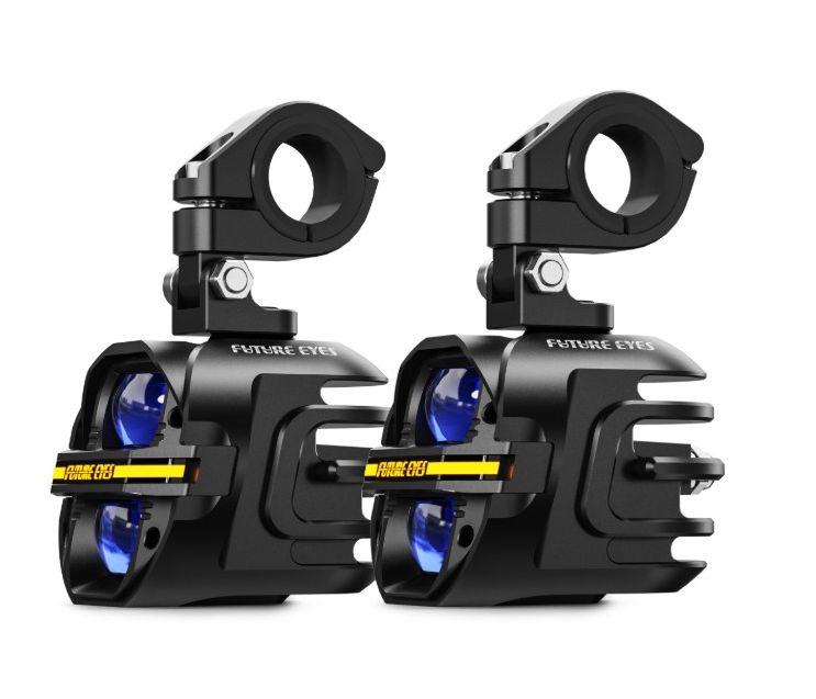 Мотофари Future Eyes X80 LED 120W ближнє білий / дальнє білий