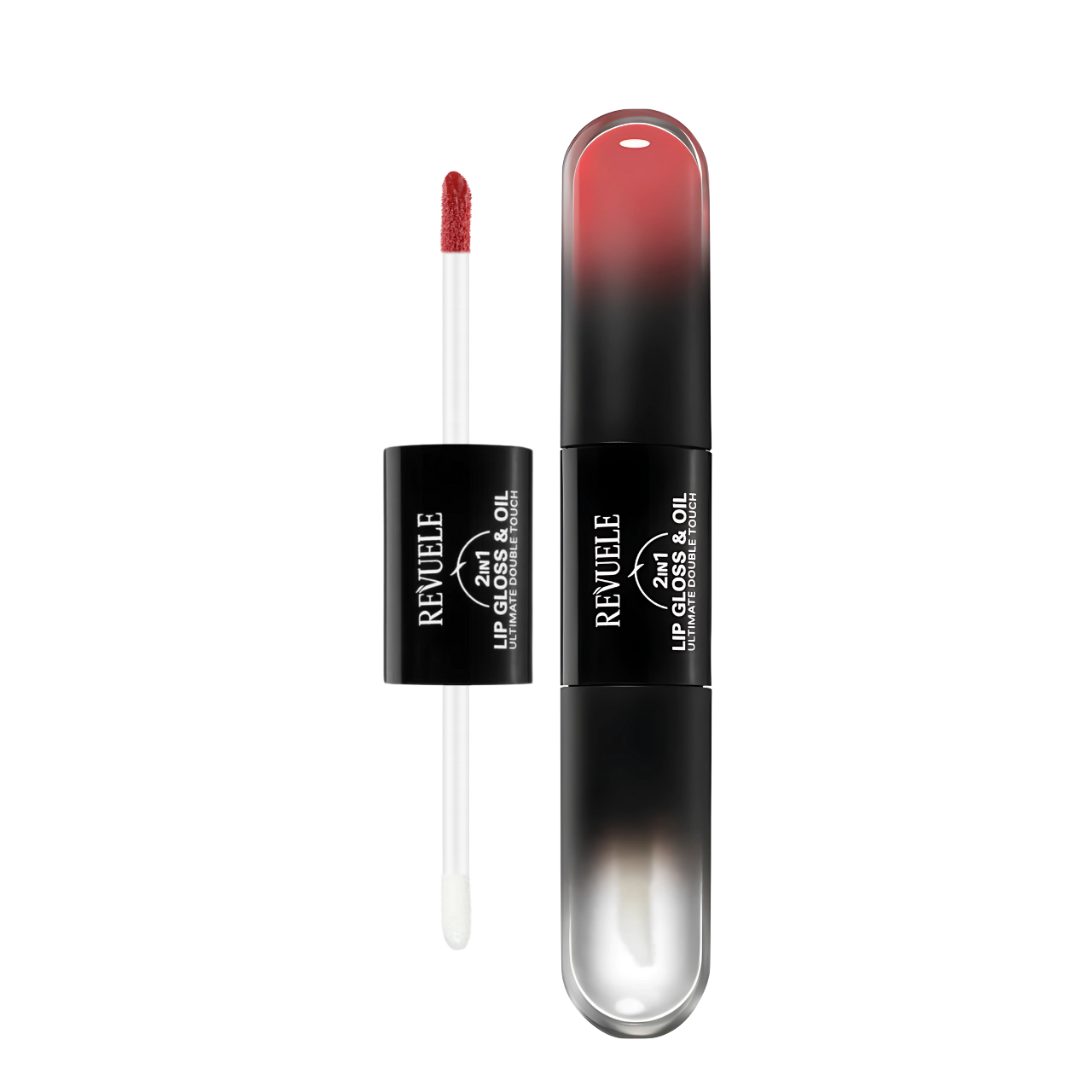 Блиск та олія для губ 2в1 Revuele тон 07 "Солодкий персик", 7 мл, фото 1