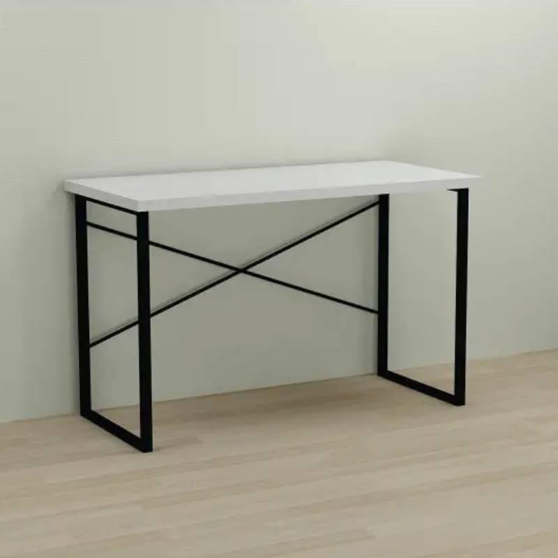 Комп'ютерний стіл Ferrum-decor Дейв 75x120x70 чорний ДСП Білий 16мм (FRD-102003), фото 1