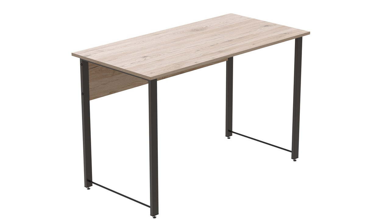 Комп'ютерний стіл Ferrum-decor Курт 75x140x60 чорний ДСП Дуб Артізан 16мм (FRD-102031), фото 1