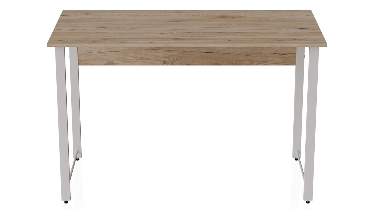 Комп'ютерний стіл Ferrum-decor Курт 75x100x60 білий ДСП Дуб Артізан 32мм (FRD-102204), фото 1