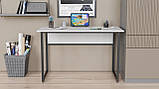 Комп'ютерний стіл Ferrum-decor Раян 75x100x70 сірий ДСП Дуб Сонома Труфель 16мм (FRD-101623), фото 5