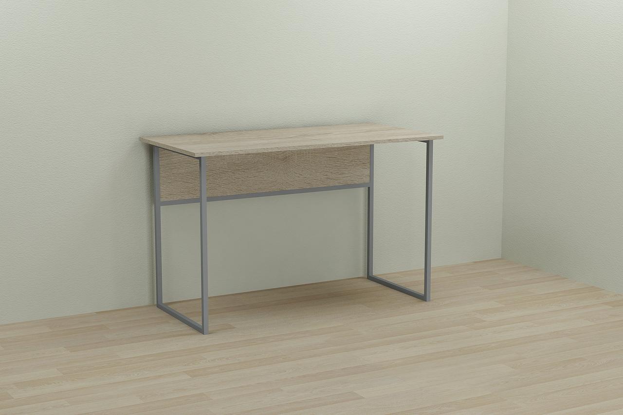Комп'ютерний стіл Ferrum-decor Коді 75x120x70 сірий ДСП Дуб Сонома 16мм (FRD-101692), фото 1