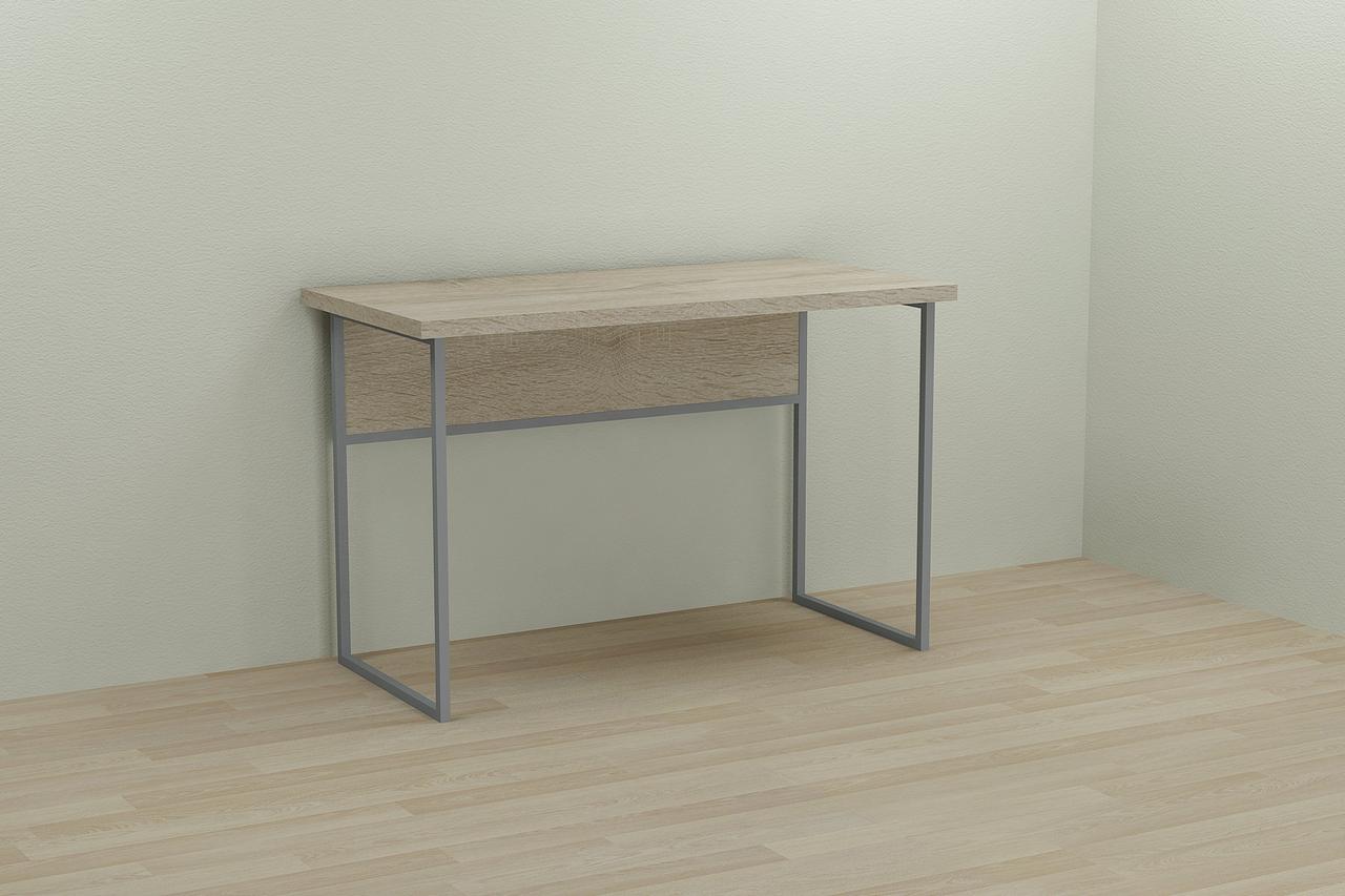 Комп'ютерний стіл Ferrum-decor Коді 75x140x70 сірий ДСП Дуб Сонома 32мм (FRD-101707), фото 1