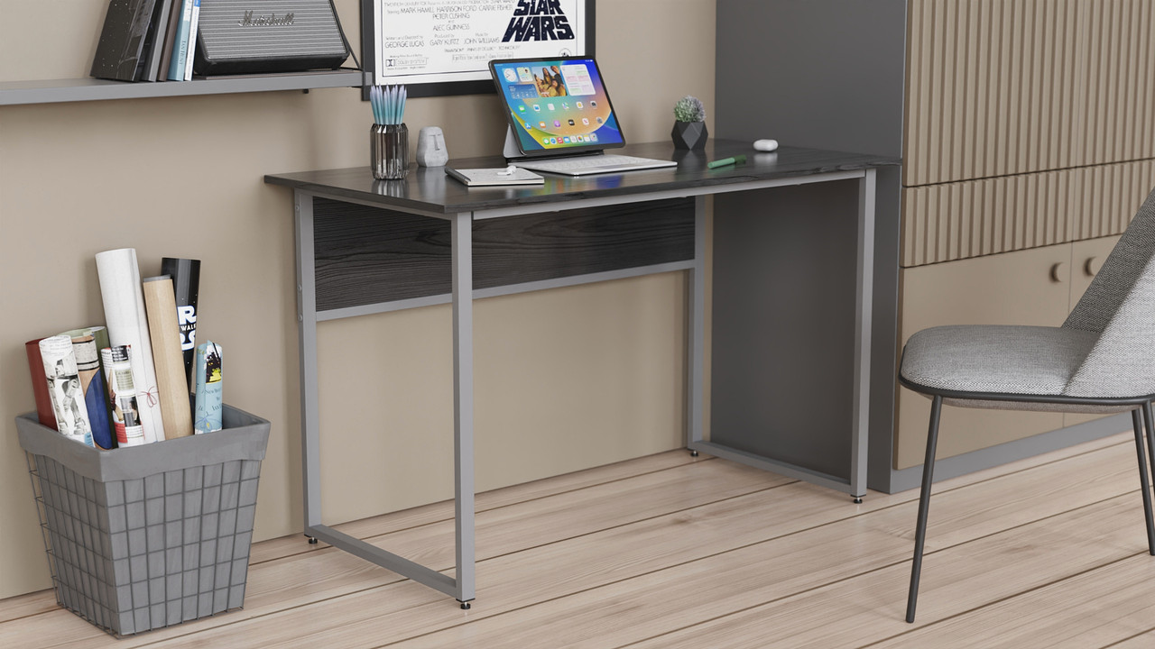 Комп'ютерний стіл Коді 75x100x70 сірий ДСП Сосна Кембра 16мм FRD-101685, фото 1