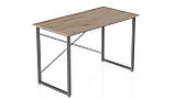 Комп'ютерний стіл Ferrum-decor Дейв 75x140x60 сірий ДСП Дуб Артізан 16мм (FRD-102381), фото 4