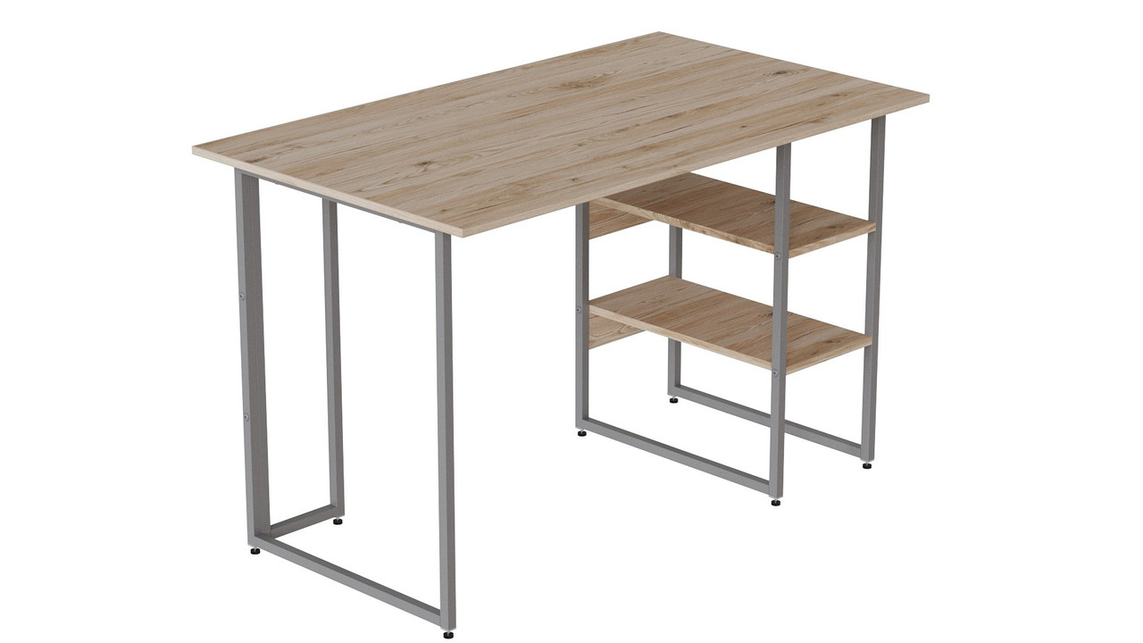 Комп'ютерний стіл Ferrum-decor Кевін 75x120x60 сірий ДСП Дуб Артізан 32мм (FRD-101727), фото 1