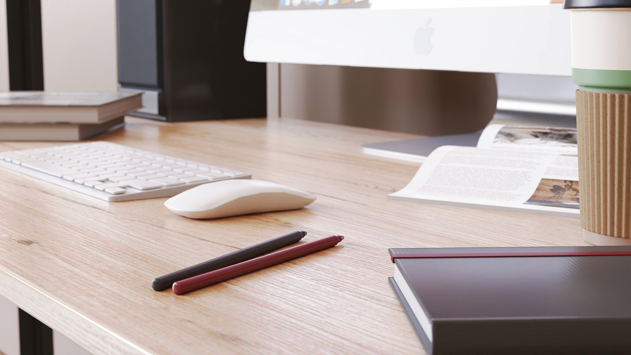 Комп'ютерний стіл Ferrum-decor Дейв 75x140x60 сірий ДСП Дуб Артізан 16мм (FRD-102381), фото 1