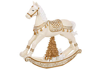 Статуетка Символ року 2026 Конячка-гойдалка 18 см