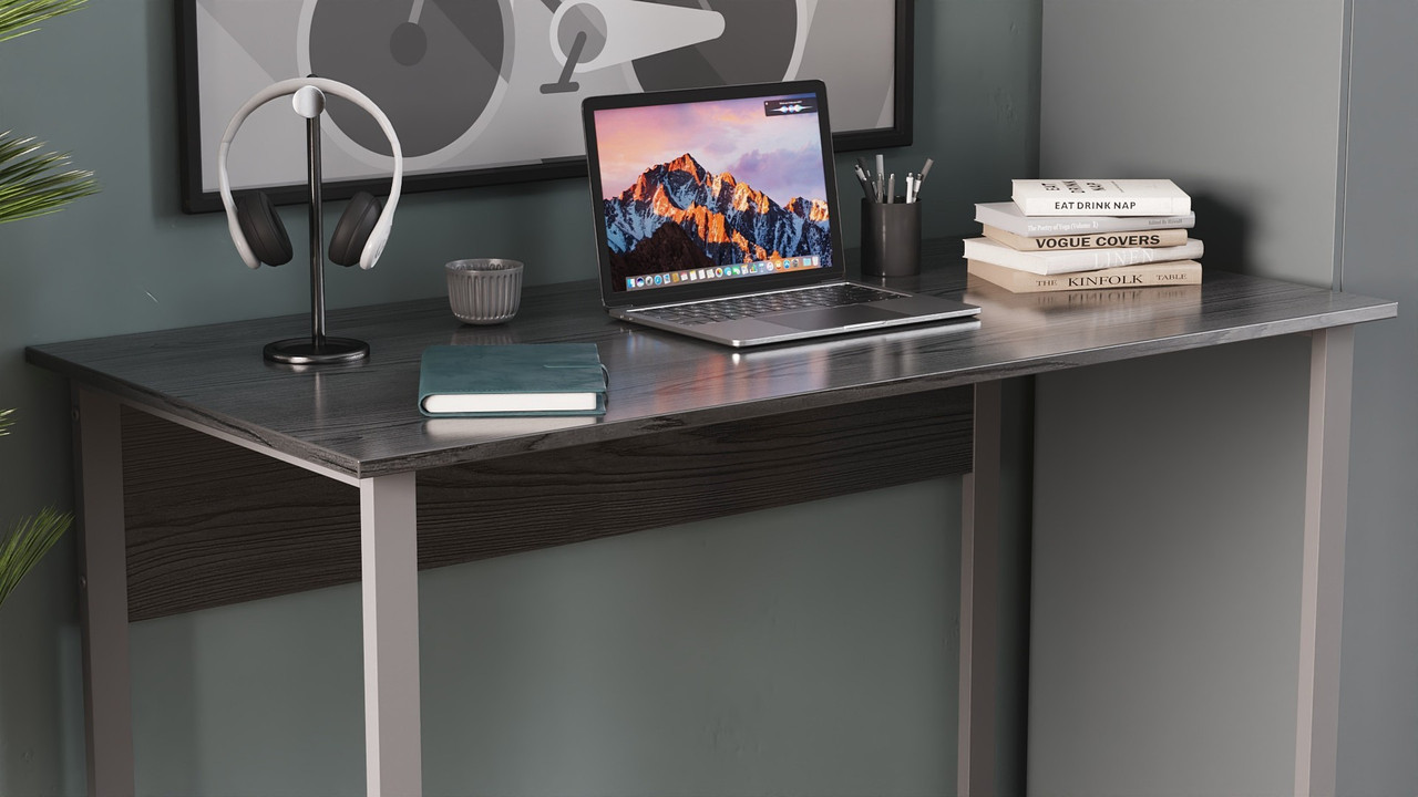 Комп'ютерний стіл Курт 75x100x70 сірий ДСП Сосна Кембра 32мм FRD-101866, фото 1