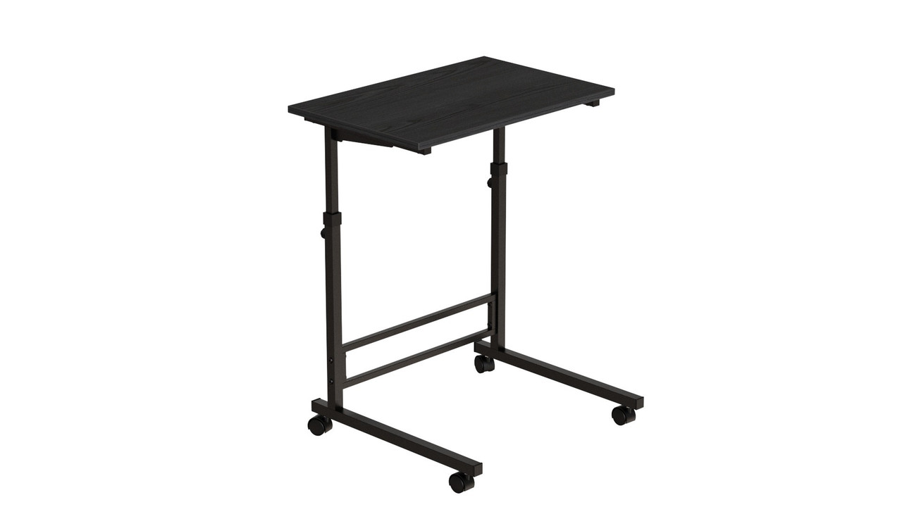 Стіл приставний Аміго 62x60x40 метал Чорний ДСП Сосна Кембра 16мм FRD-102528, фото 1