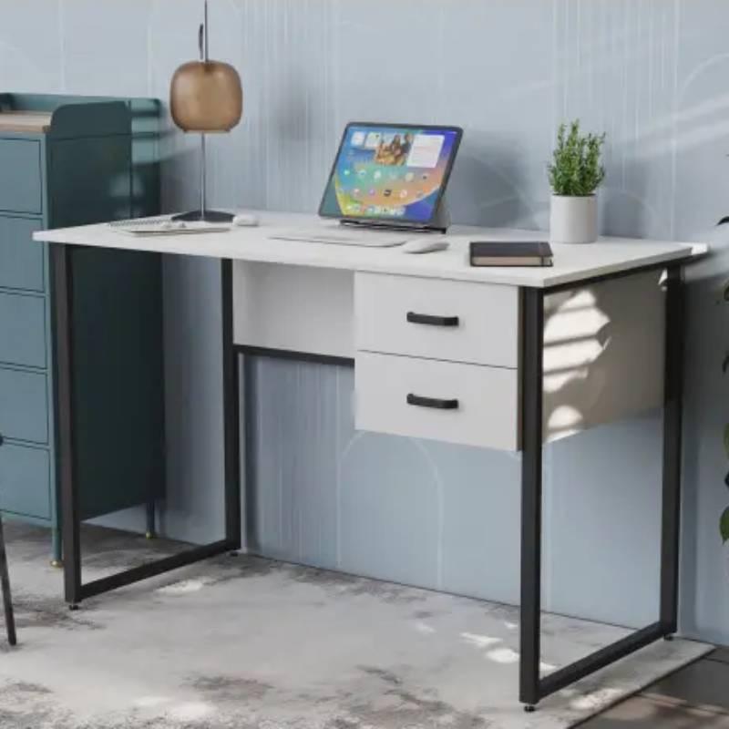 Комп'ютерний стіл Ferrum-decor Таккота 75x120x60 чорний ДСП Білий 16мм (FRD-101916), фото 1