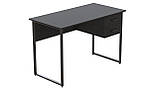Комп'ютерний стіл Таккота 75x120x70 чорний ДСП Сосна Кембра 16мм FRD-101948, фото 3