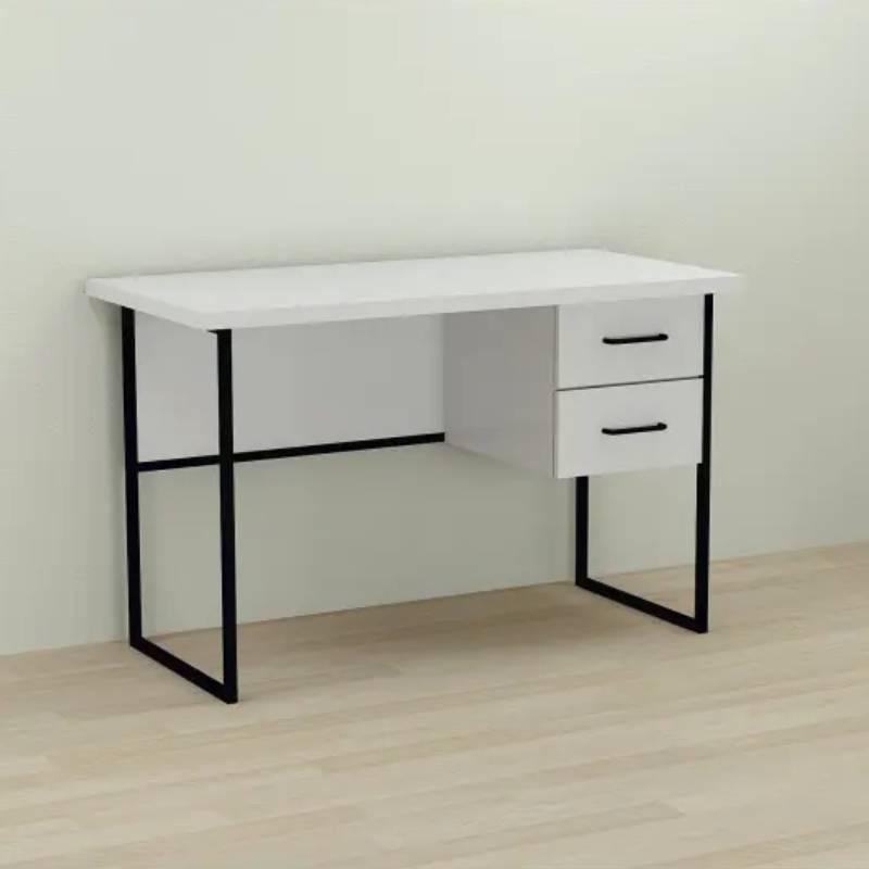 Комп'ютерний стіл Ferrum-decor Таккота 76x120x70 чорний ДСП Білий 32мм (FRD-101949), фото 1