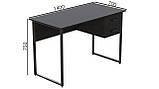 Комп'ютерний стіл Таккота 76x140x70 чорний ДСП Сосна Кембра 32мм FRD-101963, фото 3