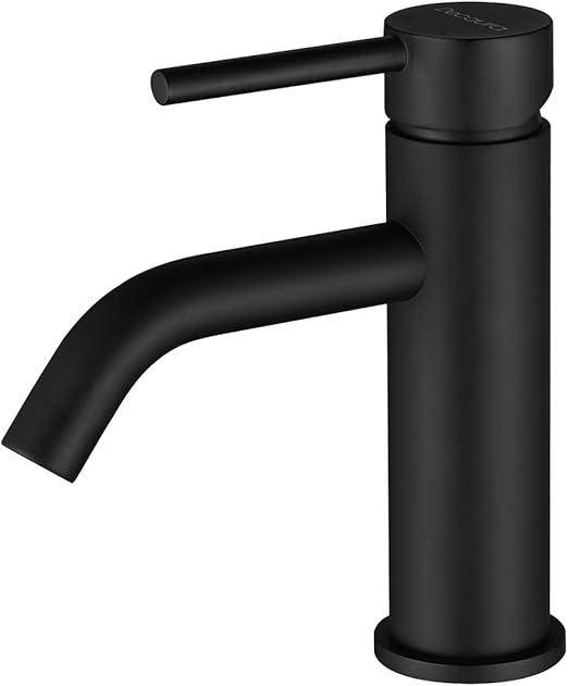 Змішувач для раковини Decaura WELS матово-чорний, фото 1