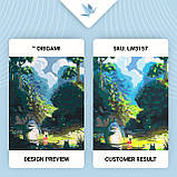 Картина за номерами Мій сусід Тоторо 40*50 см Орігамі LW 3157, фото 3