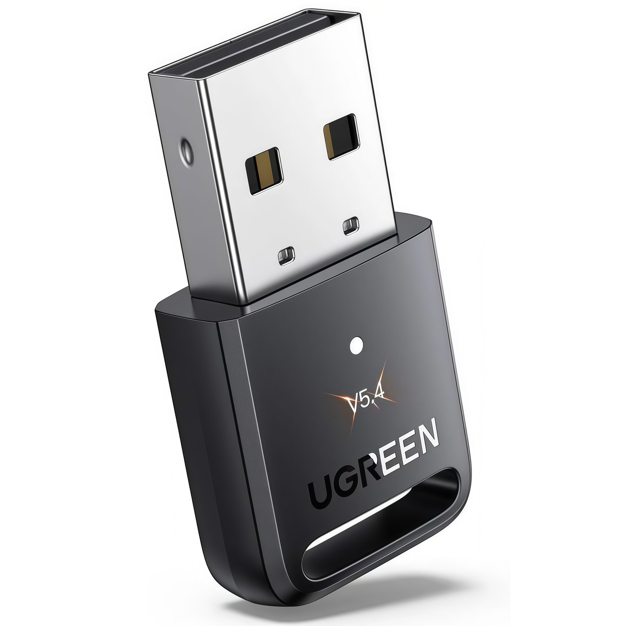 USB Bluetooth-адаптер UGREEN CM748 для комп’ютера, ноутбука (20м, Bluetooth 5.4). Black, фото 1
